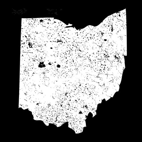 OHIO  Distressed  White Thumbnail